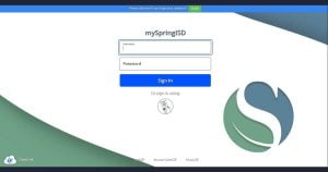 Myspringisd login