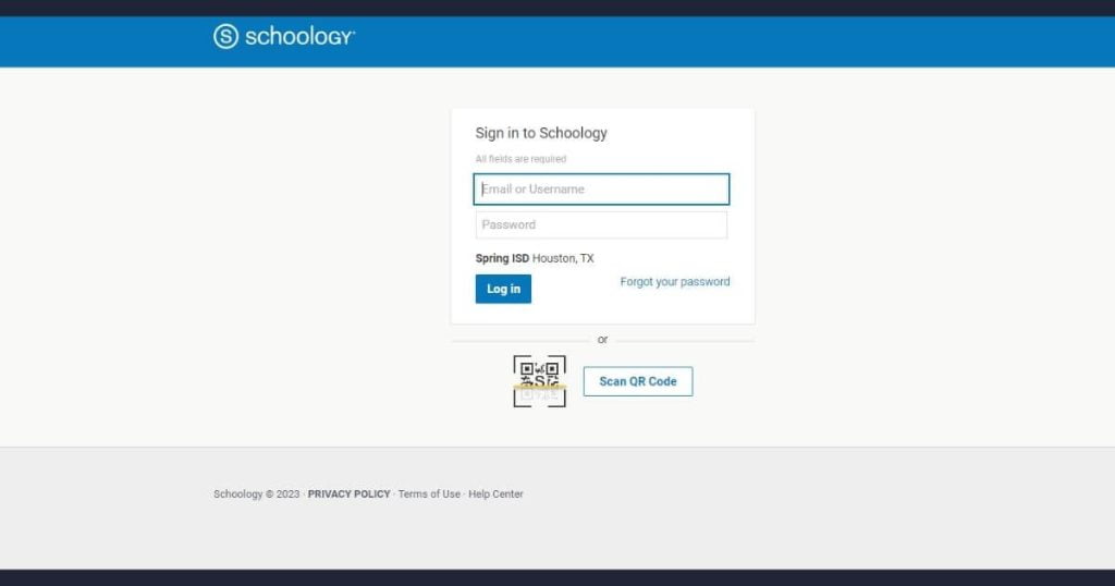 Schoology Spring ISD Login