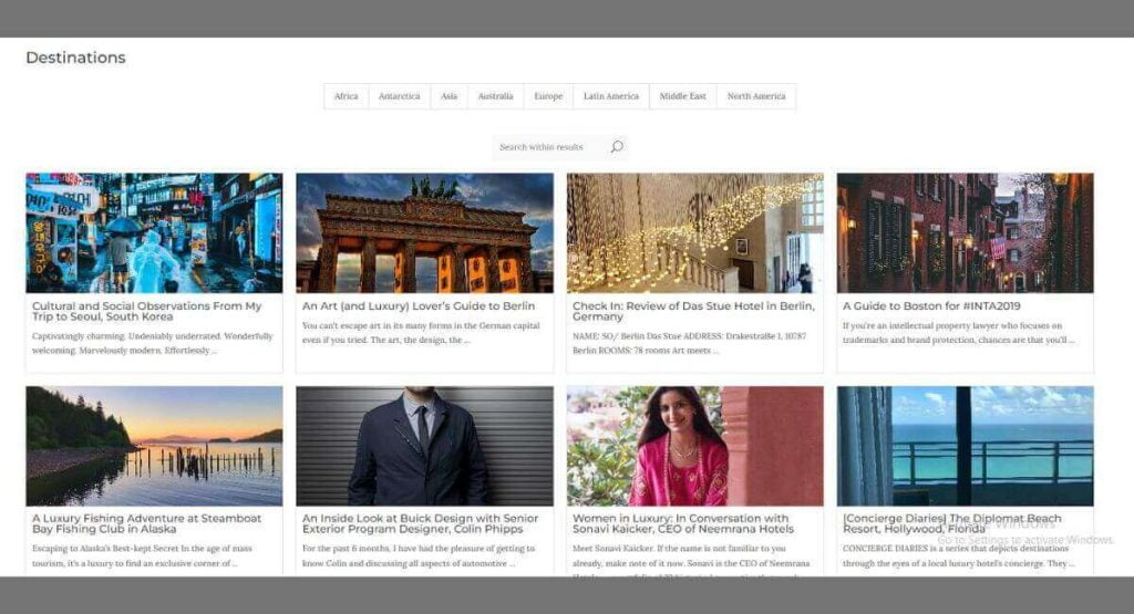 The Cultureur A Luxury Travel and Lifestyle Blog Destinations