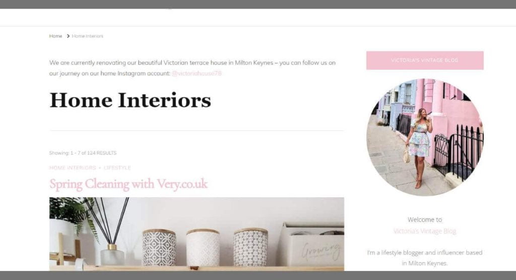 Victoria s Vintage Home interiors