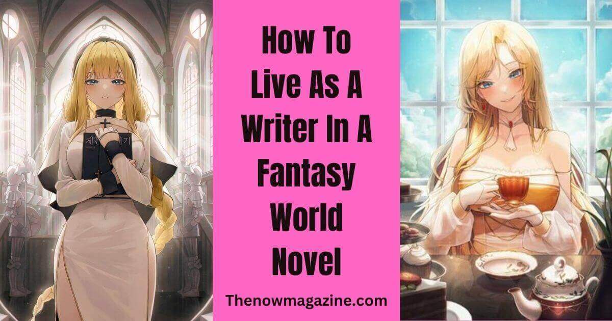 How to live as a writer in a fantasy world