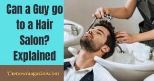 Can a Guy go to a Hair Salon