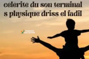 Célérité Du Son Terminal S Physique Driss El Fadil