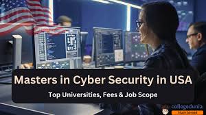 What is the fees for cyber security courses in USA for international students?